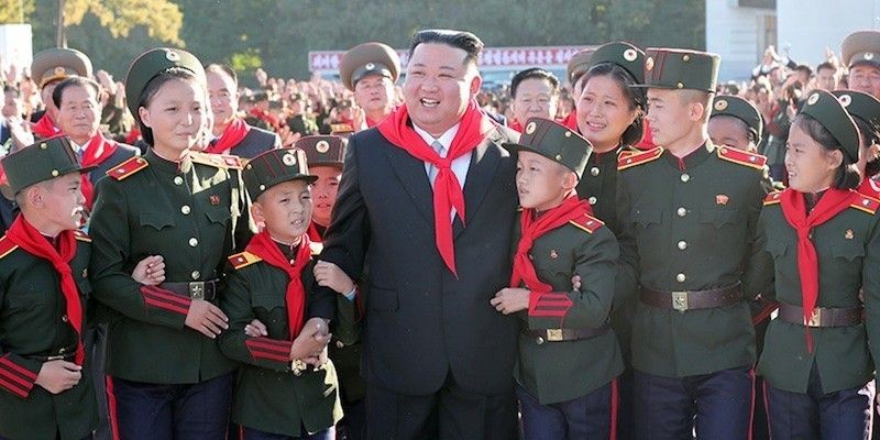 75th Founding Anniversaries of Mangyongdae and Kang Pan Sok Revolutionary Schools Marked with Grand Ceremony Respected Comrade Kim Jong Un Makes Commemorative Speech