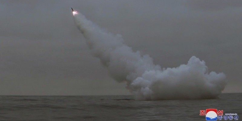 Underwater Launching Drill of Strategic Cruise Missiles Conducted